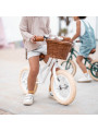 Bicicletta senza pedali First Go bianca - Banwood