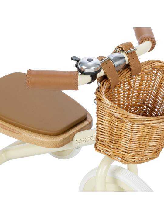 Trike with removable push bar cream - Banwood