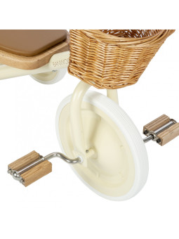 Trike with removable push bar cream - Banwood