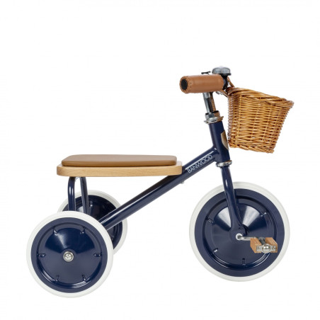 Trike with removable push bar navy - Banwood