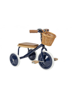 Trike with removable push bar navy - Banwood