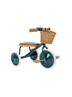 Trike with removable push bar green - Banwood