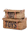 Set of 2 rattan Storage Baskets - Childhome