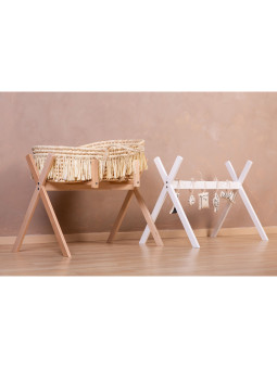 Tipi Stand For Moses Basket + Baby Gym white - Childhome