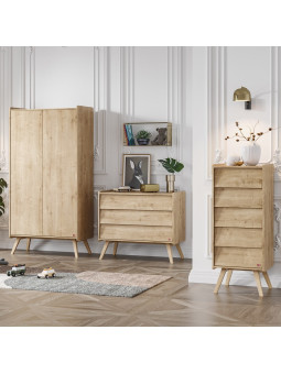 2-Door Wardrobe Vintage - VOX