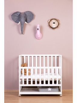 Co-Sleeper 50x90 with wheels - Childhome