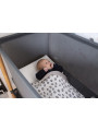 Crib Evolux 50x90 anthracite - Childhome