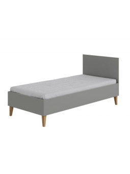 Letto singolo serie Kubi grigio - Kocot Kids