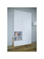 Wardrobe Victor white - Kocot Kids