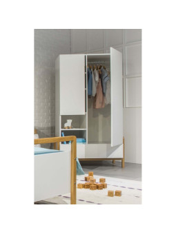 Wardrobe Victor white - Kocot Kids