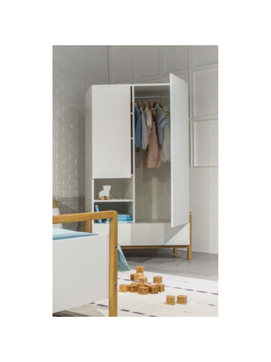 Wardrobe Victor white - Kocot Kids