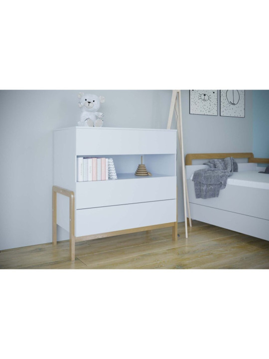 Chest of Drawers Victor white - Kocot Kids