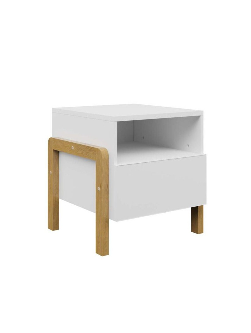 Bedside table Victor white - Kocot Kids
