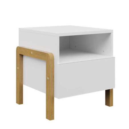 Bedside table Victor white - Kocot Kids