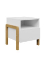 Bedside table Victor white - Kocot Kids