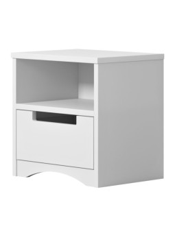 Comodino tavolino bimbi per la cameretta dei bambini in legno bianco collezione Classic by Kocot Kids