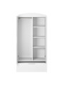 Guardaroba armadio bimbi per la cameretta dei bambini in legno bianco collezione Classic by Kocot Kids