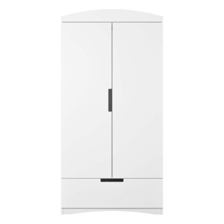 Guardaroba armadio bimbi per la cameretta dei bambini in legno bianco collezione Classic by Kocot Kids