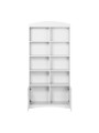 Classic collection double Bookcase for Children's Bedroom in white MDF by Kocot Kids