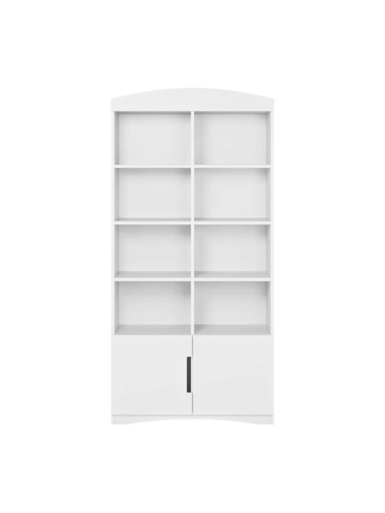 Classic collection double Bookcase for Children's Bedroom in white MDF by Kocot Kids