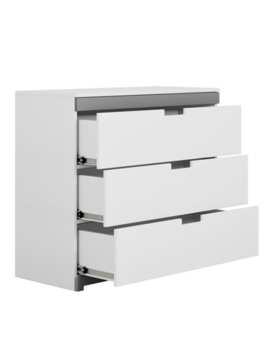 Tomi collection Chest of Drawers for Children's Bedroom in white mdf by Kocot Kids