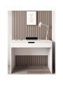Scrivania bimbi per la cameretta dei bambini in legno bianco collezione Tomi by Kocot Kids