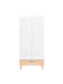 Armadio guardaroba per la cameretta dei Bambin in MDF Bianco Hoppa - by BellAmy
