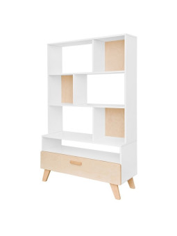 Libreria per la cameretta dei Bambin in MDF Bianco Hoppa - by BellAmy