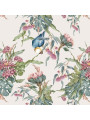 Carta da Parati Tappezzeria per Cameretta dei Bambini Tropical Parrots by Dekornik