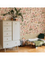 Carta da Parati Tappezzeria per Cameretta dei Bambini Floral countryside by Dekornik