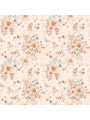 Wallpaper for Children's Room Flowers with orange by Dekornik