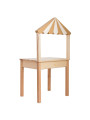 Circus desk in Natural Wood and caramel brown for Children's Bedroom