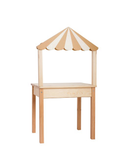 Circus desk in Natural Wood and caramel brown for Children's Bedroom