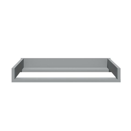 Top fasciatoio aggiuntivo in legno grigio ideale per le cassettiere serie Pinette e Lotta by BellAmy