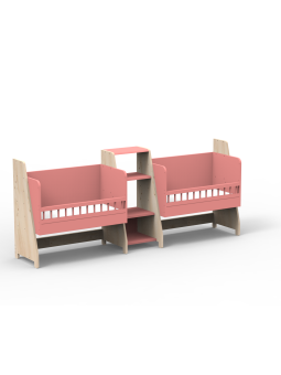 Double co-sleeping cradle +...