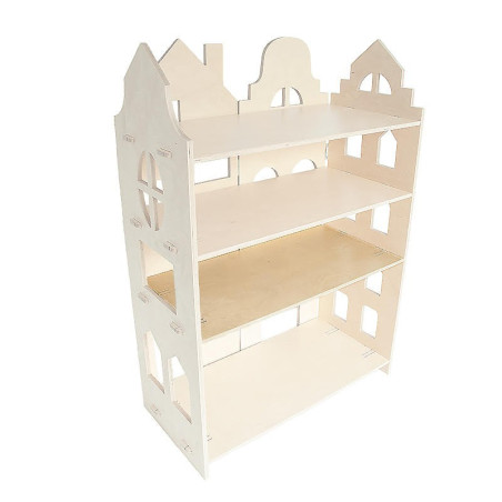 Supplementary Colorful Shelf for Bookcase and for 4 in 1 My Mini Home Dollhouse