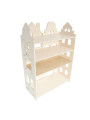 Supplementary Colorful Shelf for Bookcase and for 4 in 1 My Mini Home Dollhouse