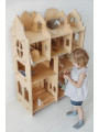 Gioco casa delle bambole 4 in 1 My Mini Home che può essere utilizzata come Libreria, Scrivania o Decorazione per la Cameretta