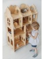My Mini Home 4 in 1 dollhouse game that can be used as a bookcase, desk or decoration for the children's bedroom