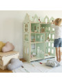 Gioco casa delle bambole 4 in 1 My Mini Home che può essere utilizzata come Libreria, Scrivania o Decorazione per la Cameretta