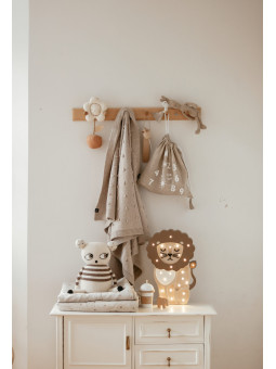 Lampada a forma di Leone in Legno Little Lights