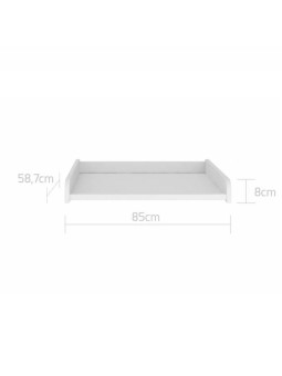 Universal changing table Hoppa white - BellAmy