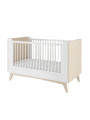 Evolutionary cradle 70x140 convertible into a bed and a small desk for the children So Sixty by BellAmy
