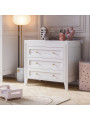 Chest of drawers Milenne white - VOX
