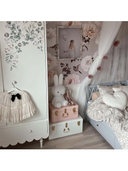 Wallpaper for Children's Bedroom Peonies and birds by Dekornik