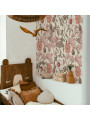 Wallpaper for Children's Bedroom Retro Bouquet by Dekornik