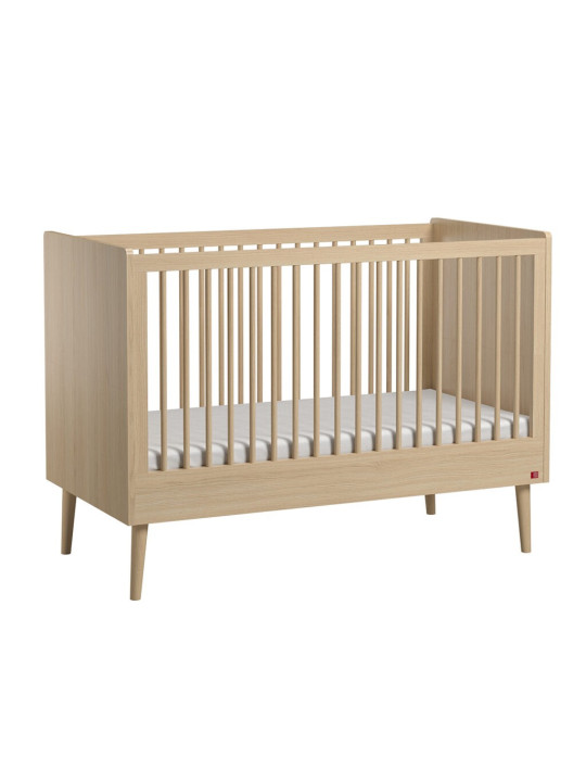 Children's cot bed 70x140 in oak wood Retro collection by VOX
