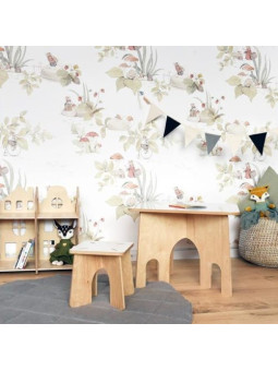 Children's Roundabout Stool My Mini Home