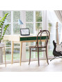 Children's desk with two drawers in green and oak wood Retro collection by VOX