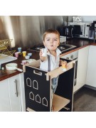 Torre di Apprendimento Montessoriana da Cucina per Bambini in Legno